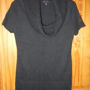 Casual Work  Cowl Neck Tunic Sweater  sz L JRS (sw41)